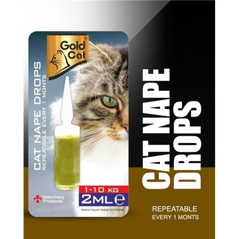 Zonaks Cat Nape Drop 2 Ml 1-10 Kg